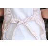 1pcs Dirty Resistant Sleeveless Print Apron Cotton Kitchen Bib with Adjustment Belt for Cooking Cleaning Home Use
