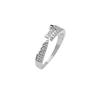 Temperament Simple Design Sense Niche Ring, Fashionable Personality High Sense Diamond Ring Women