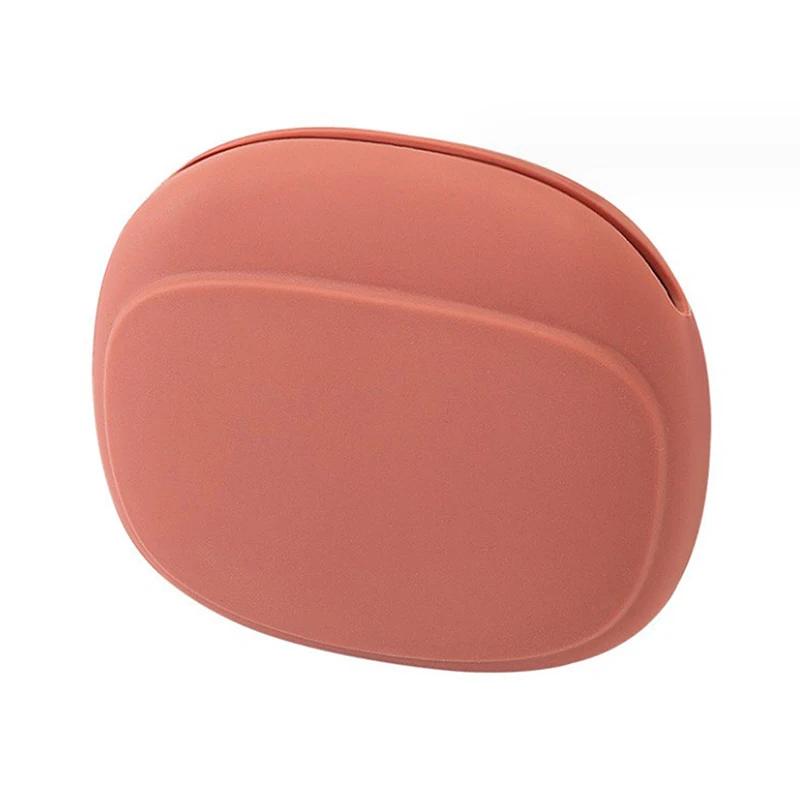 Bolsa de Almacenamiento para Auriculares con Cable de Silicona Simple Portátil Monedero Organizador de Cables de Datos