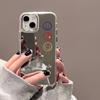 Stylish Smiling Makeup Mirror Phone Case For IPhone 17 17E 16E 16 15 14 13 12 11 Pro Max Air Shockproof Durable Back Cover