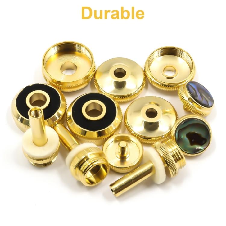 12 Stück Trompeten-Ventilknopf-Komponente Trompetenknöpfe Trompetenteil Knopfverschluss