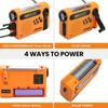 2000mAh USB Charging Hand Radio Phone Charger Weather Emergency Radio  Outdoor