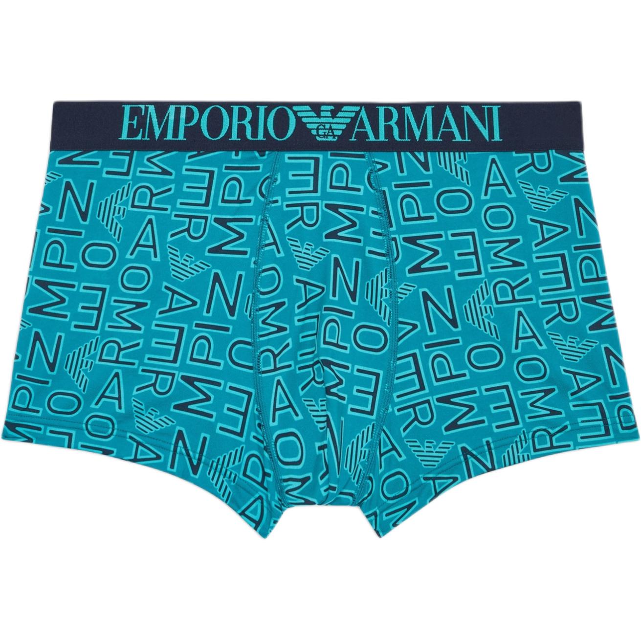 Emporio Armani Logotipa Drukājuma pieguloši bokseršorti