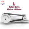 67L To 244L L Timing Belt Width 12.7mm 15mm 20mm 25mm 30mm 38mm L Rubber Belt L Synchronous Belt Closed Loop Drive Belt Parts