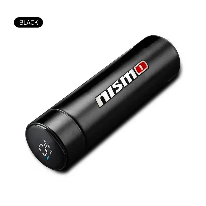 Portable Car Smart Thermos Bottle Temperature Display Cup For Nismo Nissan Gtr K13 T32 370z Juke Jdm Auto Accessories
