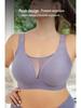 Seamless Mesh Plus-Size Anti-Sagging Bra for Large Breasts - Slimming, Anti-Exposure, Full Coverage, Thin Style