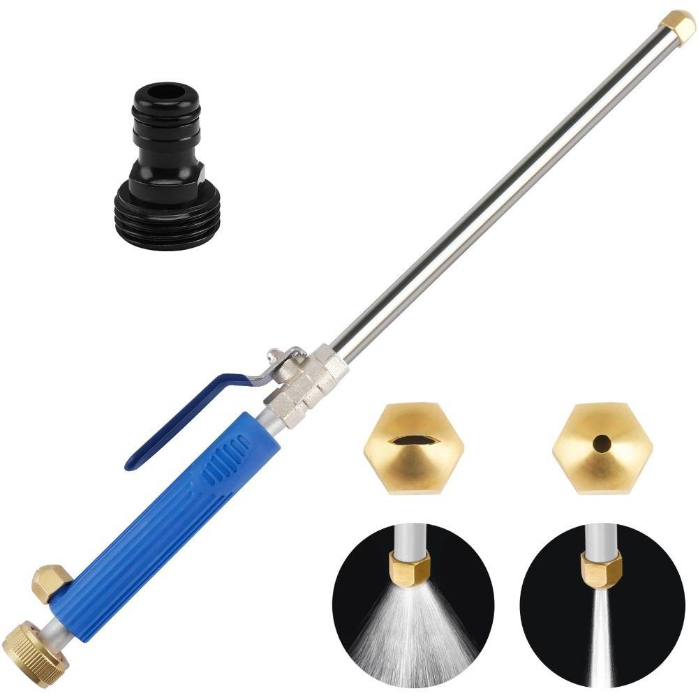 

Легко видаляє плями Мийка високого тиску зі швидкими з єднувачами шланга насадка інструмент для чищення автомобіля чорний