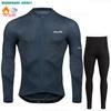 Velvet Warm Cycling Suit Set Cycling Thermal Fleece Clothing Sets Top Cycling Jersey Sport Bike MTB Riding Clothing Warm Jackets for Man