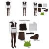 Shrek-inspiriertes Cosplay-Kleidung aus Polyester für Kostümpartys und Veranstaltungen