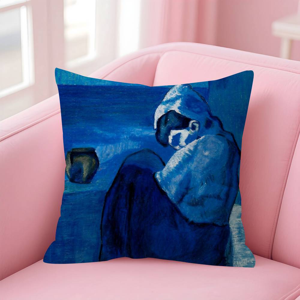Abstract Picasso Art Classic   Cushion Cover Car Throw Pillow Case For Sofa Car Christmas Gift