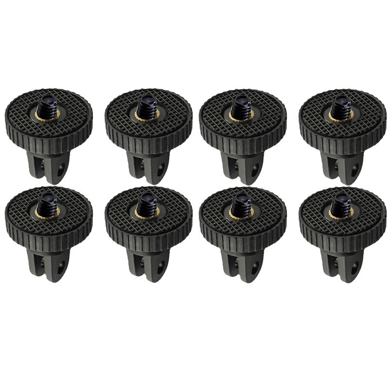 1/4 Screw Converter Mini Tripod Adapter for GoPro 13 12 11 10 9 Insta360 X2 X3 X4 DJI Action 5 Pro 4 3 Camera Go Pro Accessories