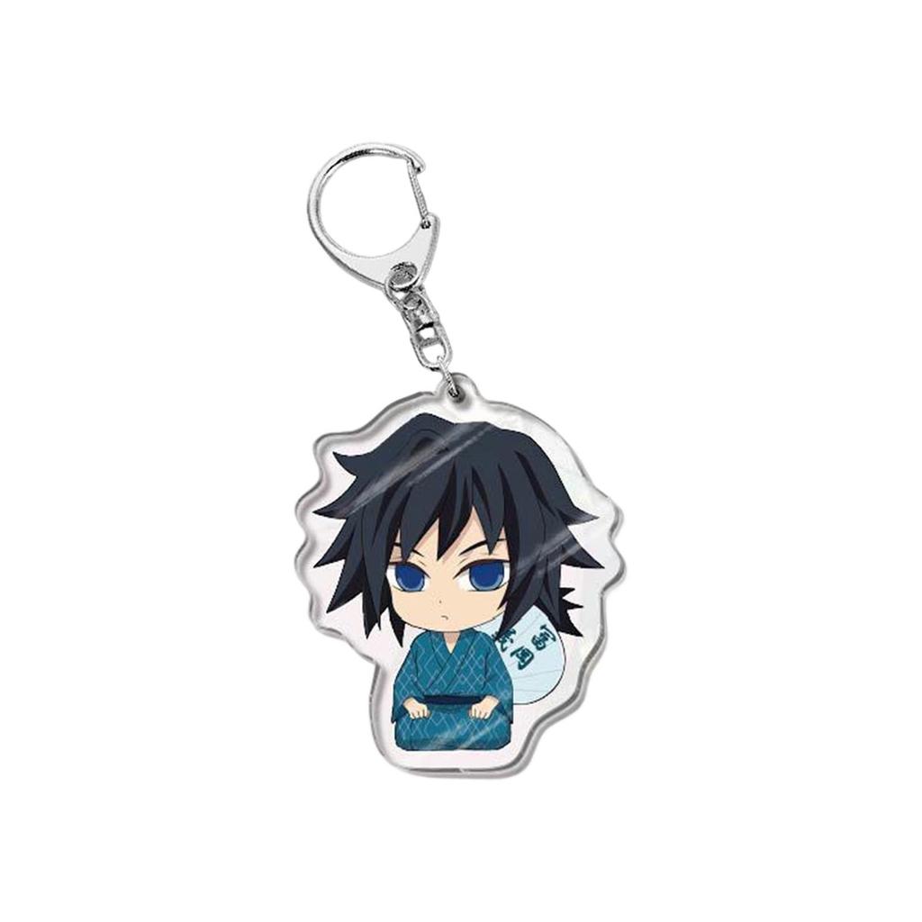 Cartoon Anime Movie Transparent Acrylic Keychain Pendant, Exquisite Gift Hanging Accessories For Backpacks