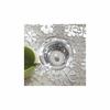 Interdesign Sink Mat, Floral Pattern, Clear, Small, 60860EJ