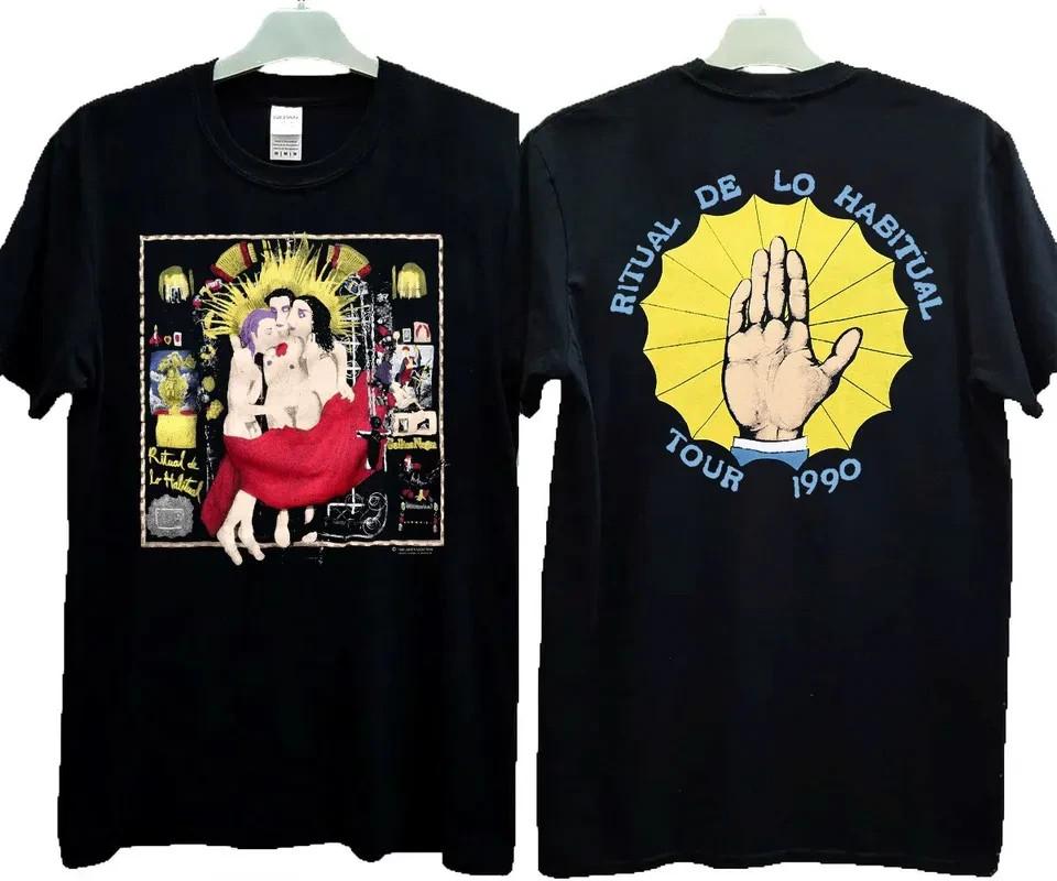 Janes Addiction Ritual De Lo Habitual Tour 1990 T-Shirt, Janes Addiction Tour  9 L