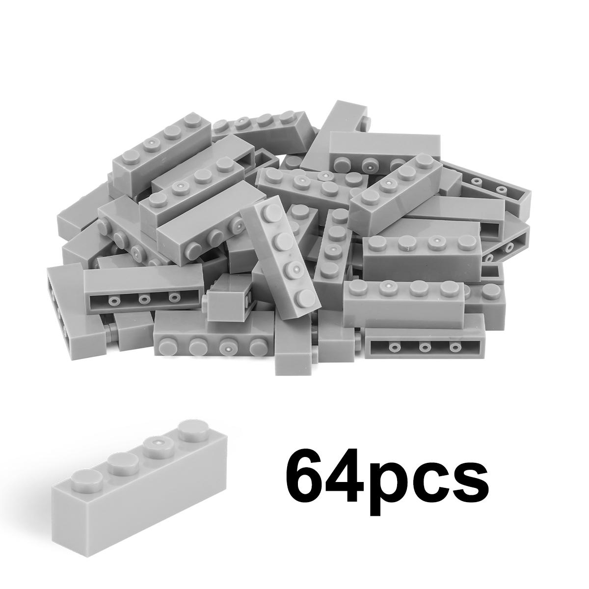 

100g1x4high brickBuilding Bricks Thick FiguresBricks Dots Educational Toy Imaginative SizeCompatible Equipped With Plastic Material Toy Sets 100g1x4 high brick