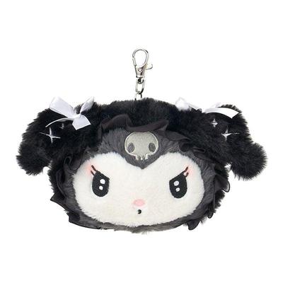 Sanrio KUROMI Face-shaped Pass Case ( KUROMI In the Moonlight ) Japan NEW