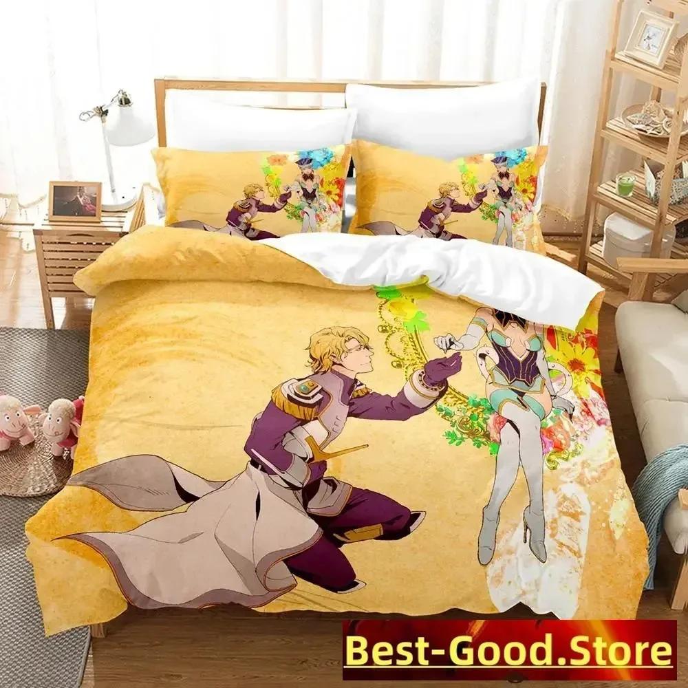 

Comforter Tiger & Bunny Bedding Set Print With Soft Single Double Queen Super King Size Adult Kid Bedroom Comforter (quilt)-EU Single(135*200cm)3pcs
