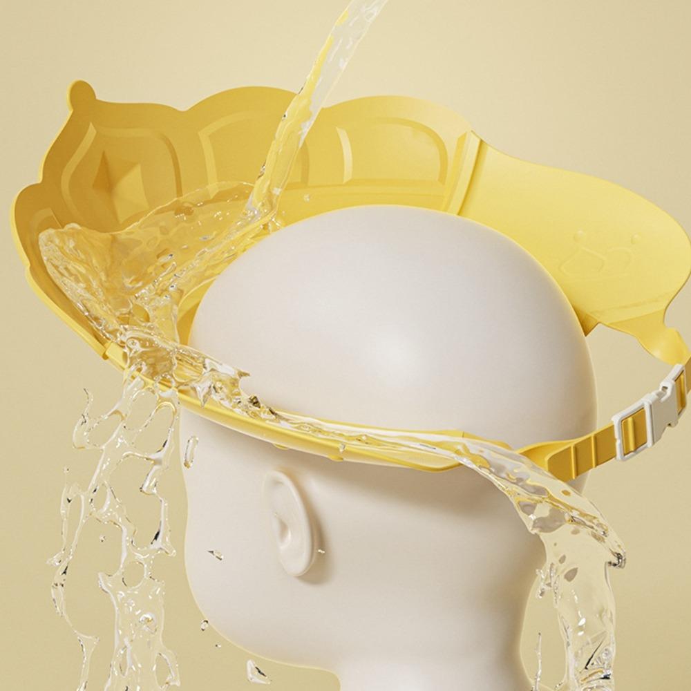 Ear Protection Hair Wash Hat Hair Shield Bath Head Cover New Baby Shower Cap Kids