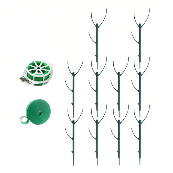 Stackable Plant Stakes Monstera Plant Support Stakes Climbing Plants Support Sticks for Vine Training Indoor Outdoor Potted Plants