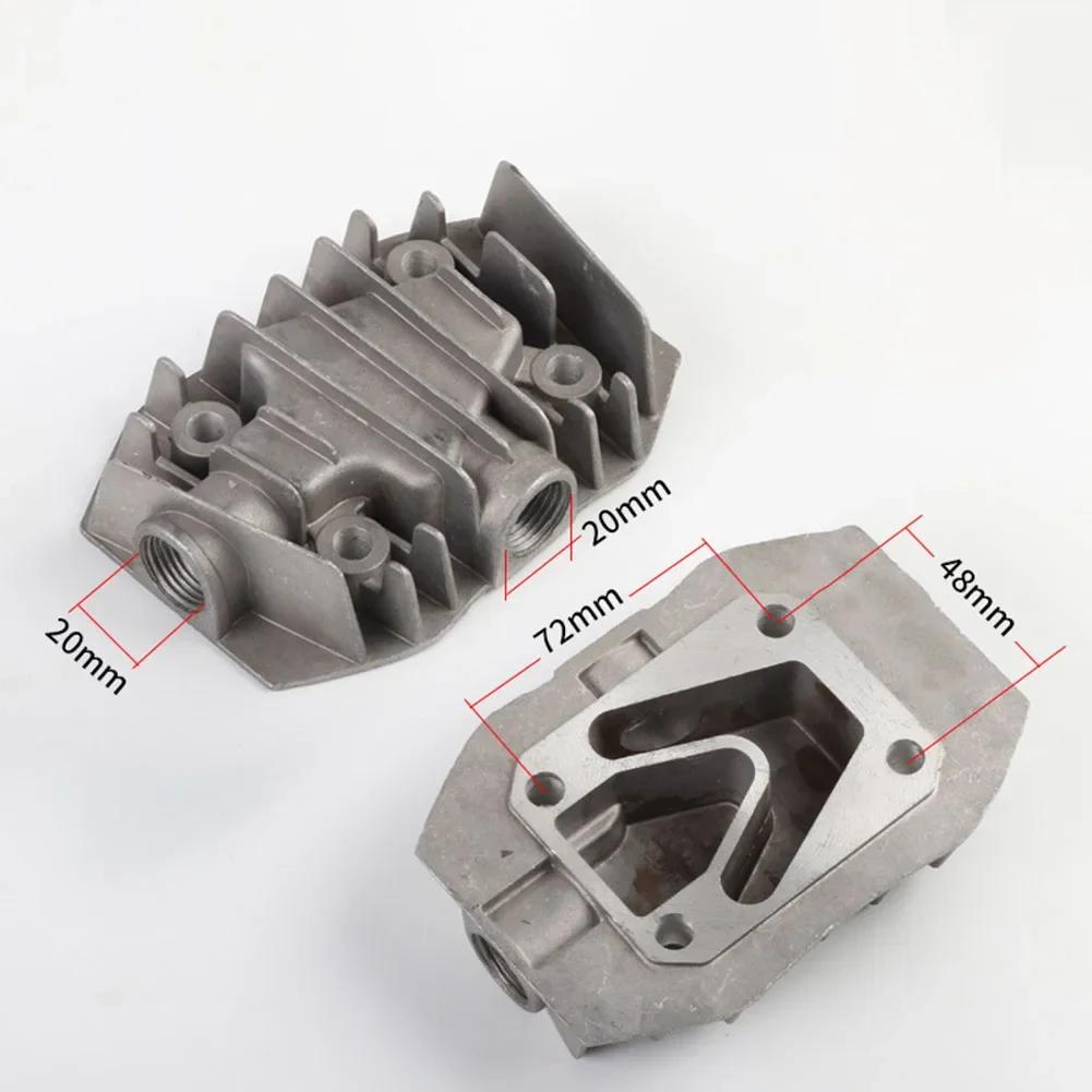 Silent Oil-free Air Compressor Air Pump Parts Cylinder Head Replacement Parts Air Compressor Cylinder Head