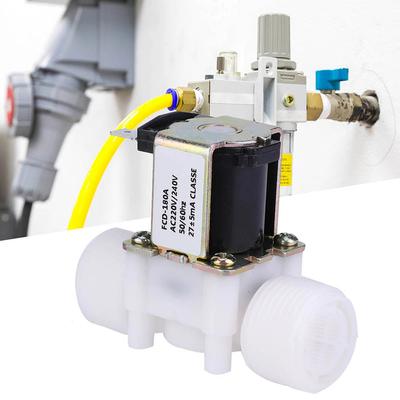 Plastic Solenoid Valves Water Control Diverter Device For Washing Machine