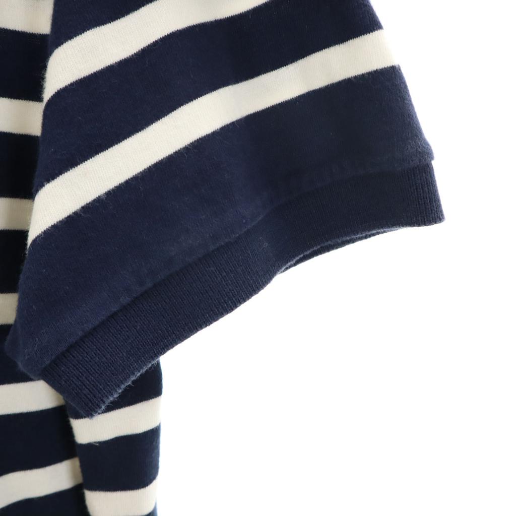 Moncler Short Sleeve Polo Shirt S Navy Men's Used