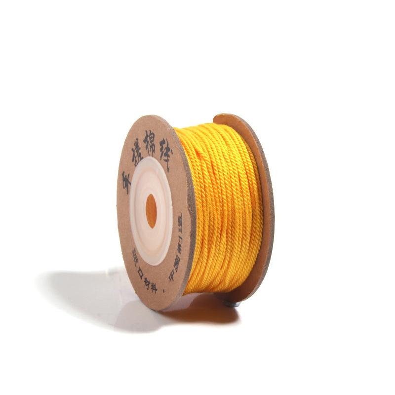 Tibetan Hand-Rubbed Cotton Thread Wenwan Buddha Bead Cotton Rope Hand Rope Braided Rope, Handmade Diy Material Bracelet Braided Rope Accessories