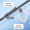 10Pcs/set Fishing Tackle Live Shrimp Fixing Hook with Hole Designs Fishing Live Fish Hook Fishing Hook Barbed Fishhook