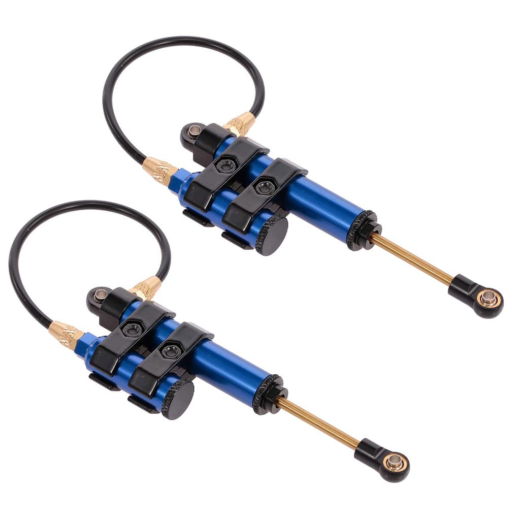 2pcs Internal Spring Negative Pressure Shock Absorber 100mm Metal for Traxxas HSP Redcat RC4WD Tamiya Axial Wraith SCX10 D90 HPI