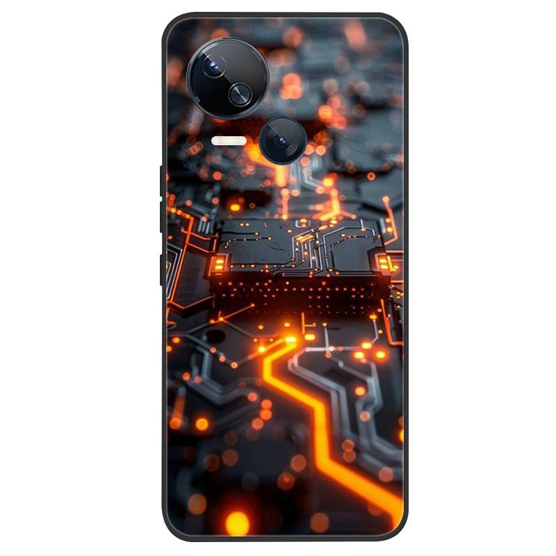 For Tecno Spark 10 5G Case Shockproof Soft TPU Silicone Phone Cover For Tecno Spark 10 5G Funda Spark10 5G KI8 Capa Cartoon