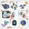 20Pcs A4 Rainbow Sticker Paper Printable Holographic Vinyl Sticker Paper Dries Quickly Waterproof Sticker For Ink Print