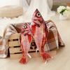 20cm/30cm/40cm Simulation Funny Fish Plush Toy Soft Cartoon Animal Red Rock Fish Stuffed Doll Creative Toys for Cat Dog Gifts