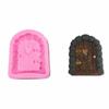 4pcs Non-Stick Fairy Garden Molds Easy Release Fondant Cake Molds  Wedding Cake Decor