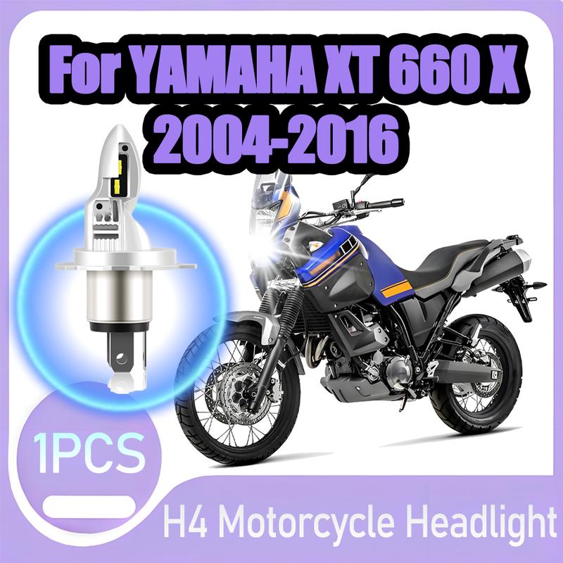 1PCS Super Bright H4 LED Headlight Bulb 10000LM High Power Motorcycle Head Lamp 12V For YAMAHA XT 660 X 2004-2016 2005 2006 2007 10000LM Super Bright