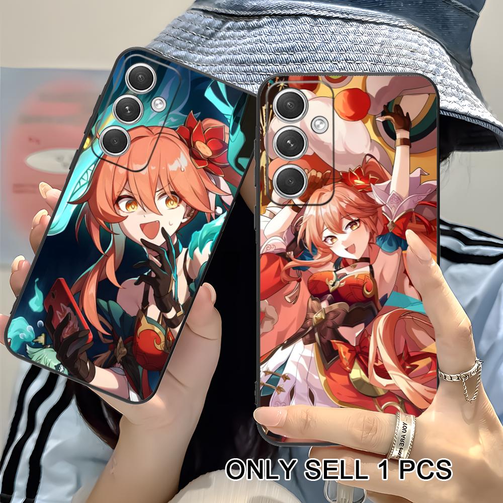HSR Guinaifen Matte TPU Mobile Phone Case for Samsung Galaxy S26 S25 S24 S23 S22 S21 S20 Note20 Plus FE Ultra Colorful Cover