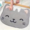 Cute Cartoon Floor Mats Kitten Puppy Doormat Soft Bathroom Mat Rug For Bedroom Living Room Carpet Welcome Mat  Home Decor