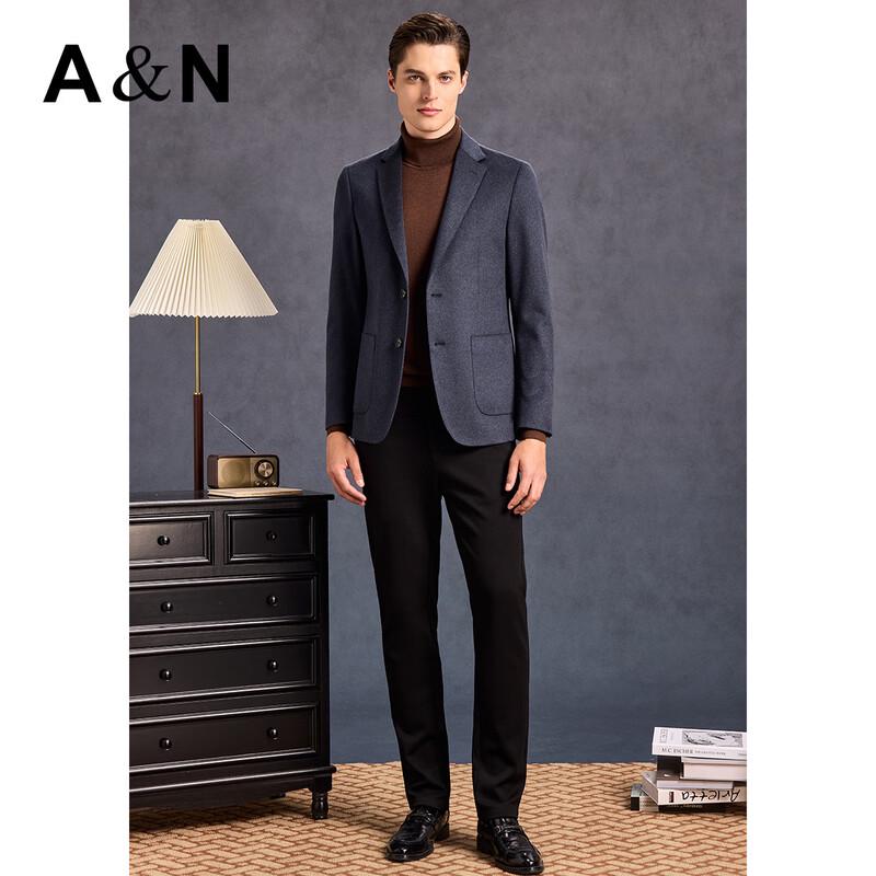 Men's Luxury Silk Cashmere Blend Business Suit Jacket