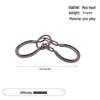 Zinc Alloy Kongming Puzzle Lock: Disentanglement Ring Educational Toy