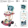 Children'S Toy Simulation Electric Electrocardiogram Doctor Injection Playing House Boys And Girls Medical Kit Set Trolley