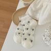 Women's Summer Thin Sweet Lace Lace Breathable Bow Polka Dot Short Tube Socks
