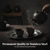Mirror-Polished Silver Tray Elegant for Tabletop Entertaining, Everyday Home Use