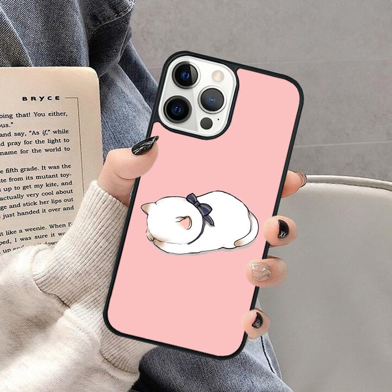 Cute Cartoon Chinchilla Phone Case for iPhone 17 Air 16 16e 15 Plus for Apple 13 11 12 14 Pro Max Cover coque Shell