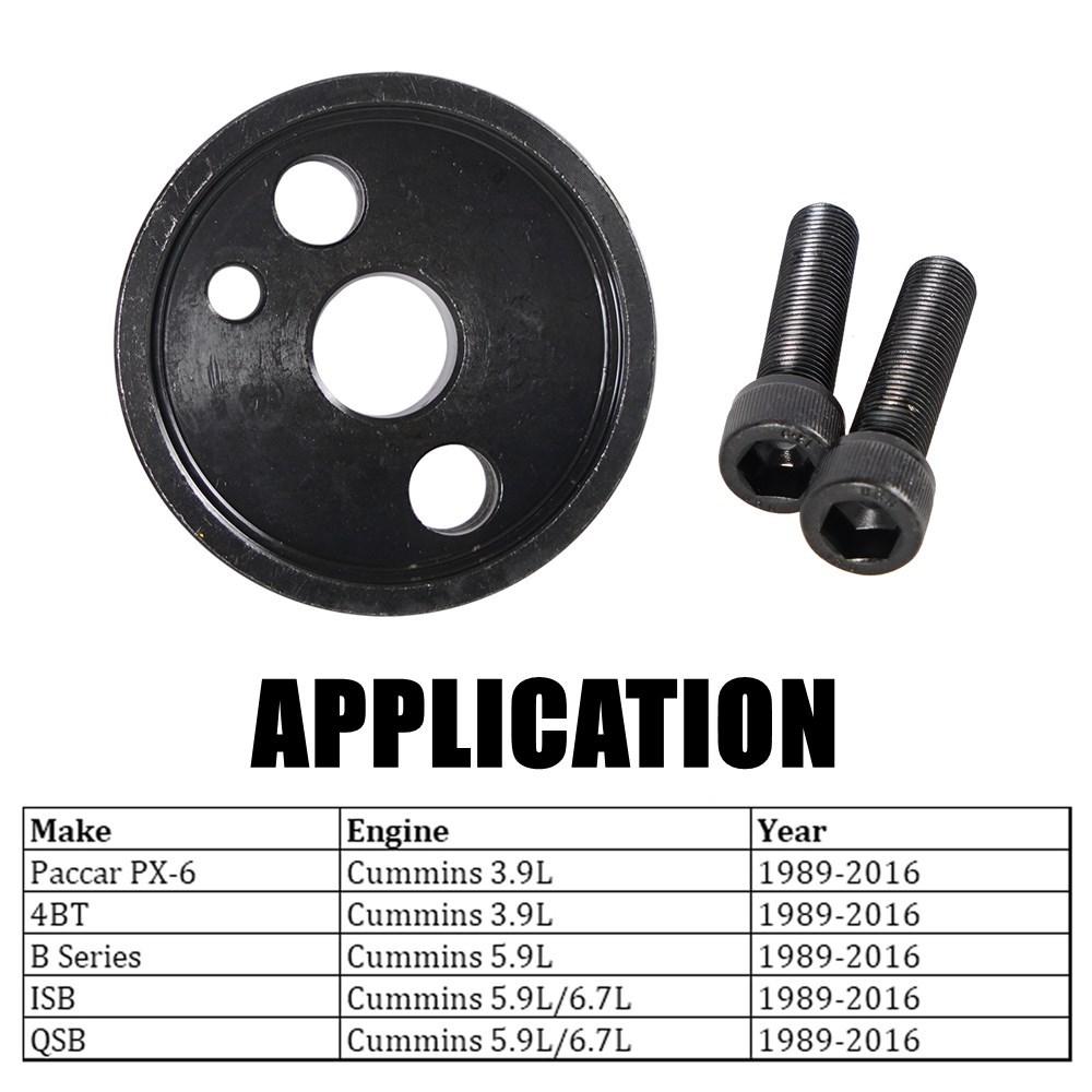 5046 Kurbelwellen-Verschleißhülse Auto-Einbauwerkzeugsatz Für Dodge Cummins Diesel 3,9L 5,9L 6,7L Motoren Ersatzteile #3802820 Schwarz