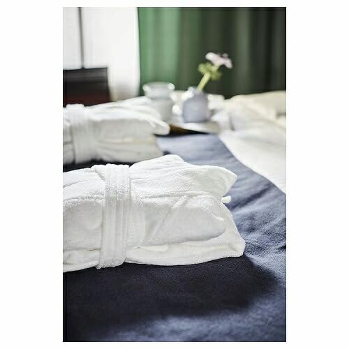 ROCKAN Bathrobe - White L/XL 703.920.33