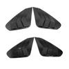 For Toyota RAV4      ABS Plastic Rear Window Quarter Louver Cover Side Vent Trim Car Adhesive Accessories
