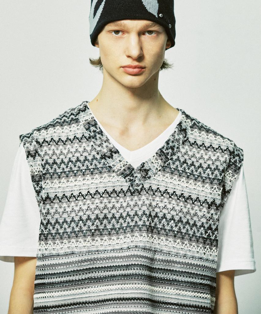 Ssy Havana Beach Knit Vest Midnight
