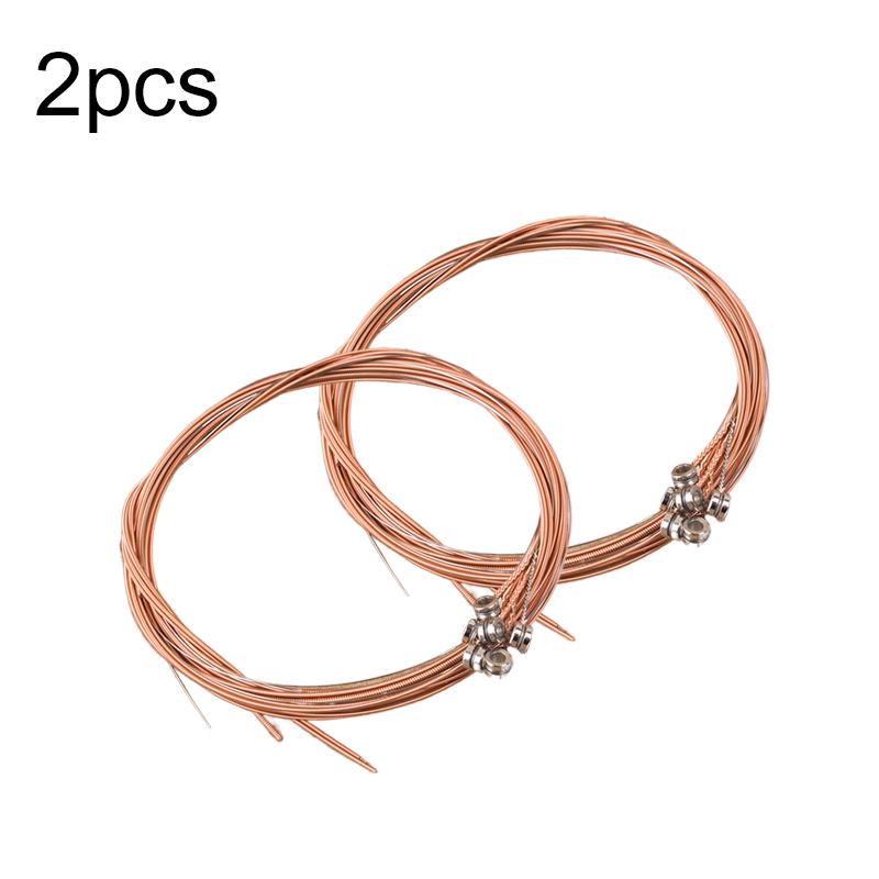 1/2set Copper Guitar Strings Guitar Part Accessories Replacement Guitar Strings Classic Steel Wire Classic Acoustic Guitar TMZ