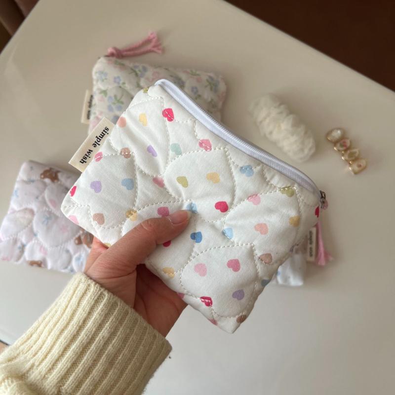 Women Mini Portable Bags Fashion Makeup Bag Coin Purse Card Holder Wallet Cosmetic Lipstick Organizer Zipper Bag