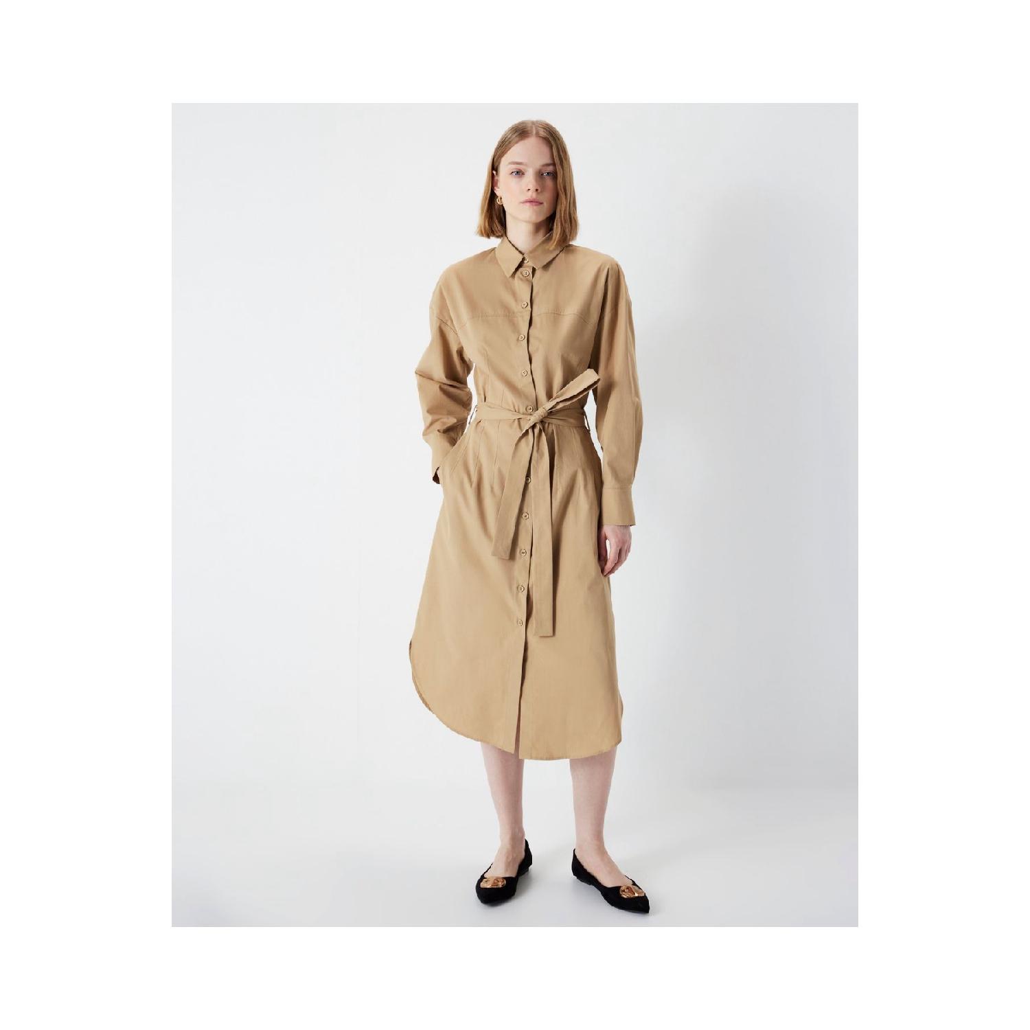 

Belted Shirt Dress 34