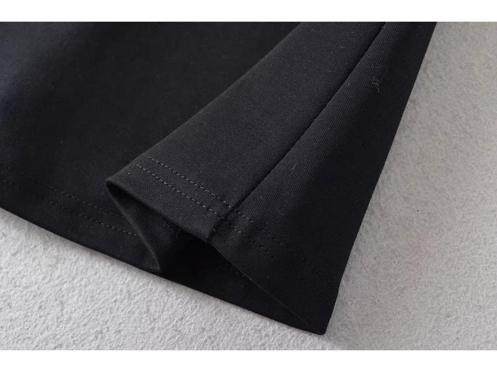 Chic Hip-Wrap Low Waist Short Skirt - European & American Style with Built-In Safety Shorts